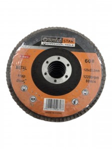 Uruisi star Δίσκος Λείανσης 125 ΜΜ 60 GRIT MAX 12200 RPM KAER 0440