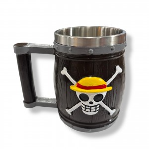 One Piece - 3D Κούπα Μπύρας Skull Barrel