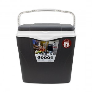 Ψυγείο πλαστικό ισοθερμικό γκρι 32LT 40x30x40cm Ε-3571 ΚΩΔ.2928 Sidirela Antarctica Gray Portable Fridge