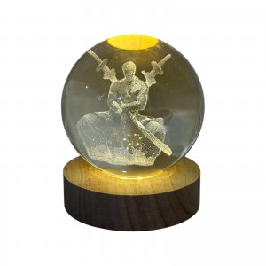 Φωτιστικό Zoro - One Piece 3D illusion 10cm 400095