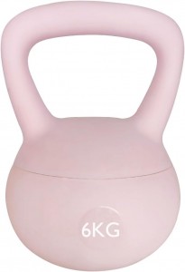6kg Βαράκι με λαβή Dumbbell-Kettlebel ΡΟΖ χρώματος ΡΟΖ-853