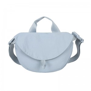 ΓΥΝΑΙΚΕΙΑ ΤΣΑΝΤΑ lulumelone M865 Τσαντάκι Ωμου Soft Curve Crossbody Bag – Sky Blue Serenity