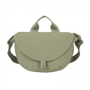 ΓΥΝΑΙΚΕΙΑ ΤΣΑΝΤΑ lulumelone M865 Τσαντάκι Ωμου Soft Curve Crossbody Bag – Bamboo green