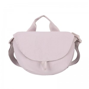 ΓΥΝΑΙΚΕΙΑ ΤΣΑΝΤΑ lulumelone M865 Τσαντάκι Ωμου Soft Curve Crossbody Bag – pink