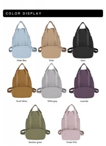 ΓΥΝΑΙΚΕΙΑ ΤΣΑΝΤΑ lulumelone M-848 Urban Motion Mini Backpack –lavander