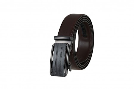 ΑΝΔΡΙΚΗ ΖΩΝΗ GUN METAL ΜΕ ΠΟΡΠΗ QUICK RELEASE BROWN KSF2561B