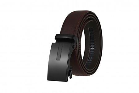 ΑΝΔΡΙΚΗ ΖΩΝΗ TOTAL BLACK ΜΕ ΠΟΡΠΗ QUICK RELEASE DARK BROWN KSL350DB