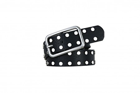 ΓΥΝΑΙΚΕΙΑ ΖΩΝΗ ΜΕ ΤΡΟΥΚ ΣΕ ΑΣΙΜΙ ΜΑΥΡΟ ΧΡΩΜΑ WINTER 2025 - KSG162SB