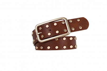  ΓΥΝΑΙΚΕΙΑ ΖΩΝΗ ΜΕ ΤΡΟΥΚ ΣΕ  ΚΑΦΕ ΧΡΩΜΑ WINTER 2025 - KSG162BR