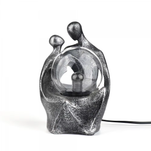 Μαγική μπάλα πλάσματος SILVER LOVERS Επιτραπέζια λάμπα με PLASMA BALL 20 CM KD6693