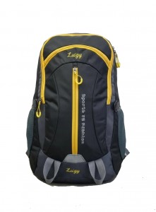 XL HEAVY DUTY ΣΑΚΙΔΙΟ ΠΛΑΤΗΣ ΟΡΕΙΒΑΤΙΚΟ BERGIN 60 ΛΙΤΡΑ 60 cm x 36 cm x 22 cm   PTR2323 ΜΑΥΡΟ