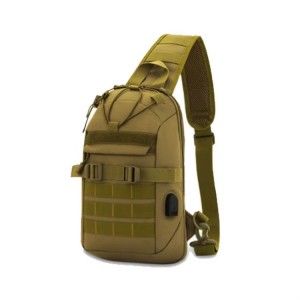 HEAVY DUTY ΤΣΑΝΤΑΚΙ ΩΜΟΥ-ΧΙΑΣΤΙ 34*21*10 ΕΚΑΤΟΣΤΑ 7 ΛΙΤΡΑ ME USB PTR46 ΚΑΦΕ